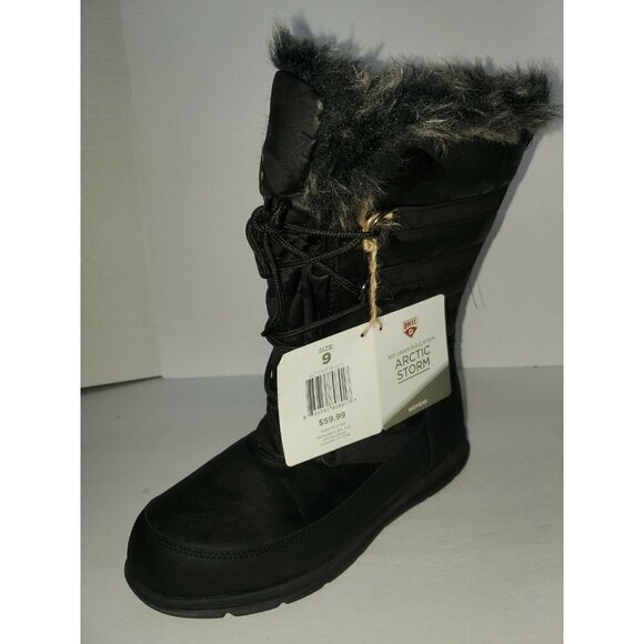 Quest Women's Powder Winter Boots- QCWWP18-Blk - S - Picture 1 of 7
